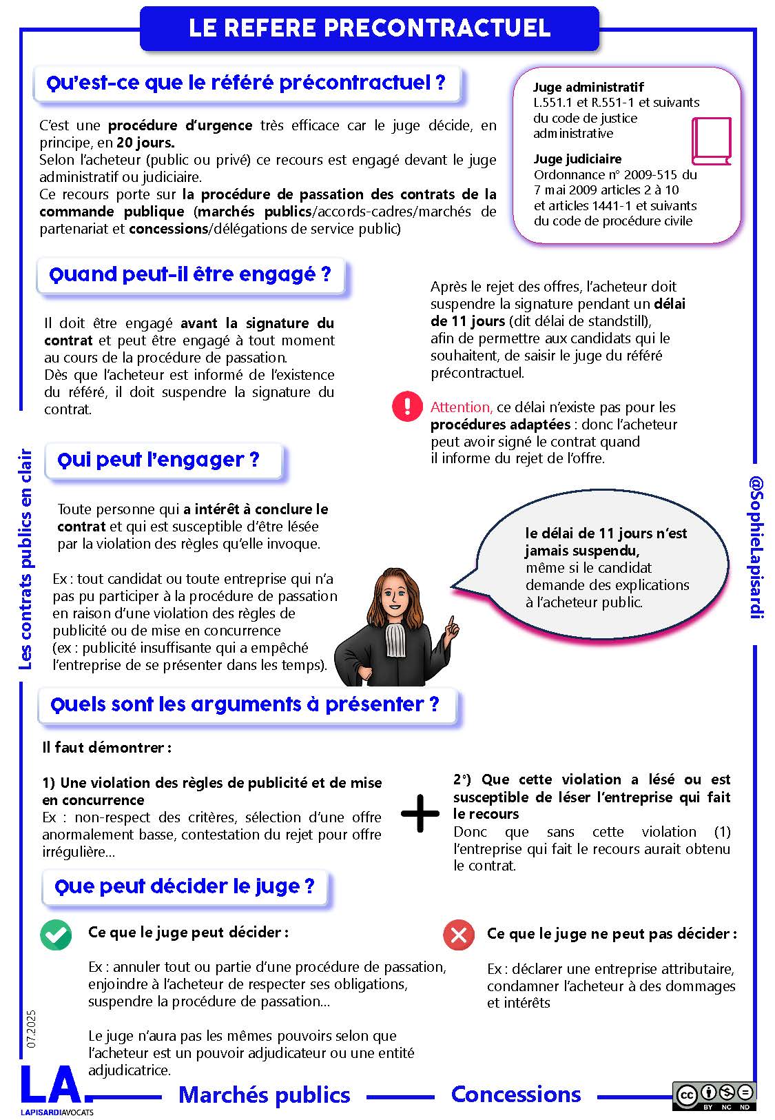  [Dessine-moi la commande publique] : Le référé précontractuel
