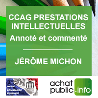 CCAG Prestations Intellectuelles annoté et commenté par Jérôme MICHON