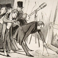 Le jury de peinture - le Charivari 1840