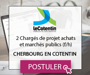 2 Chargés de projet achats et marchés publics (f/h) - Le Cotentin