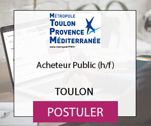 Acheteur Public (h/f) - Métropole Toulon Provence Méditerranée