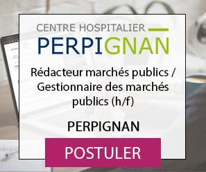 Rédacteur marchés publics / Gestionnaire des marchés publics (h/f) - Centre Hospitalier de Perpignan