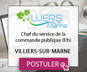 Chef du service de la commande publique (f/h) - Ville de Villiers-sur-Marne 