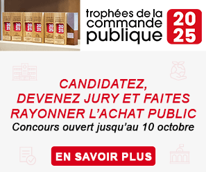 Trophées de la commande publique 2025 : candidatez, devenez jury et faites rayonner l&#039;achat public !