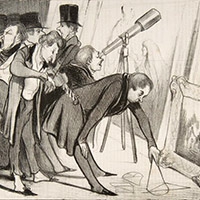 Le jury de peinture - le Charivari 1840