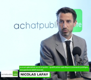 achatpublic invite... Nicolas Lafay : « Le contentieux porte la marque de la professionnalisation des acheteurs publics »